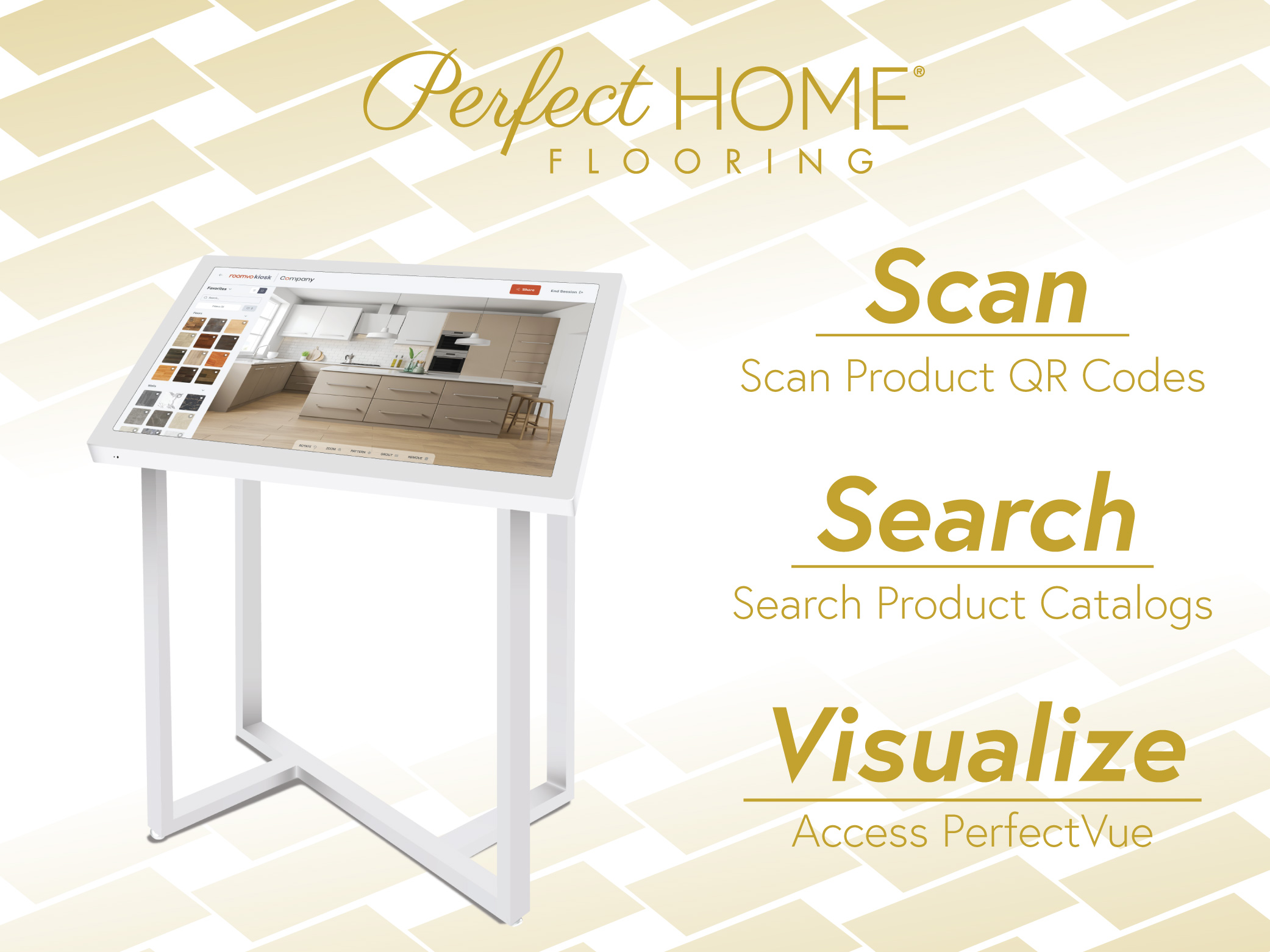 Perfect Home Kiosk with Visualizer